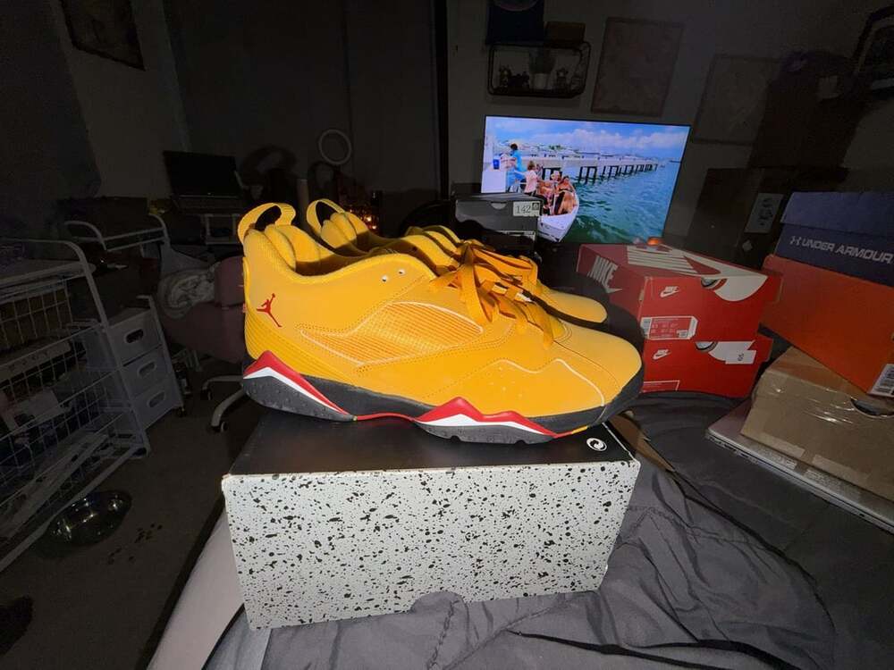 Jordan MVP 92 Taxi University Red Black Men's Shoes